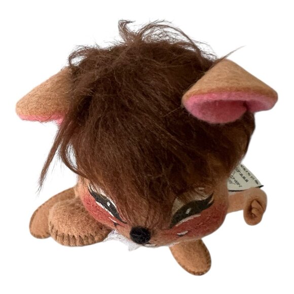 Annalee Dolls Vtg 1999 Sweetheart Boy Mouse Valentine Tags 7" Poseable with Tags - Picture 7 of 13